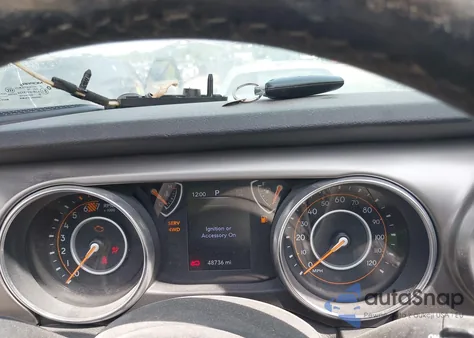 2020 Jeep Wrangler Unlimited Sport S 4X4 из США, поврежденный, VIN 1C4HJXDN7LW113735